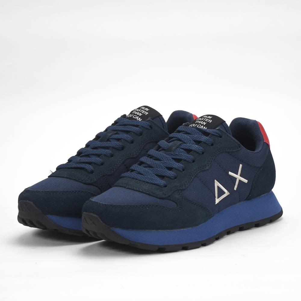 SUN68 Baskets Ally Navy Style Décontracté Homme