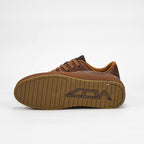 VO7 Baskets Basses Cuir Marron Élégantes Homme