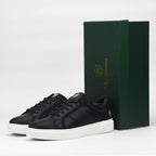 Massimo Baskets Basses Élégantes Noir Homme