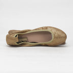 André Ballerines Dorées Confortables Femme