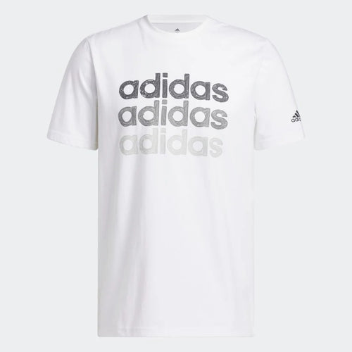 Adidas T-shirt Sportswear Graphique Blanc Homme