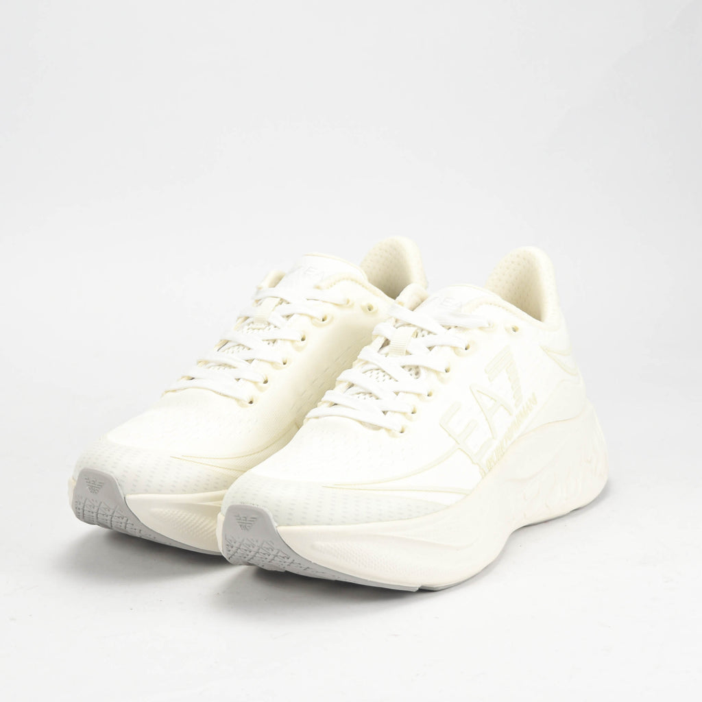 EA7 Emporio Armani Baskets Crusher Distance Blanches Homme