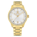 Tommy Hilfiger Montre Femme Dorée Élégante