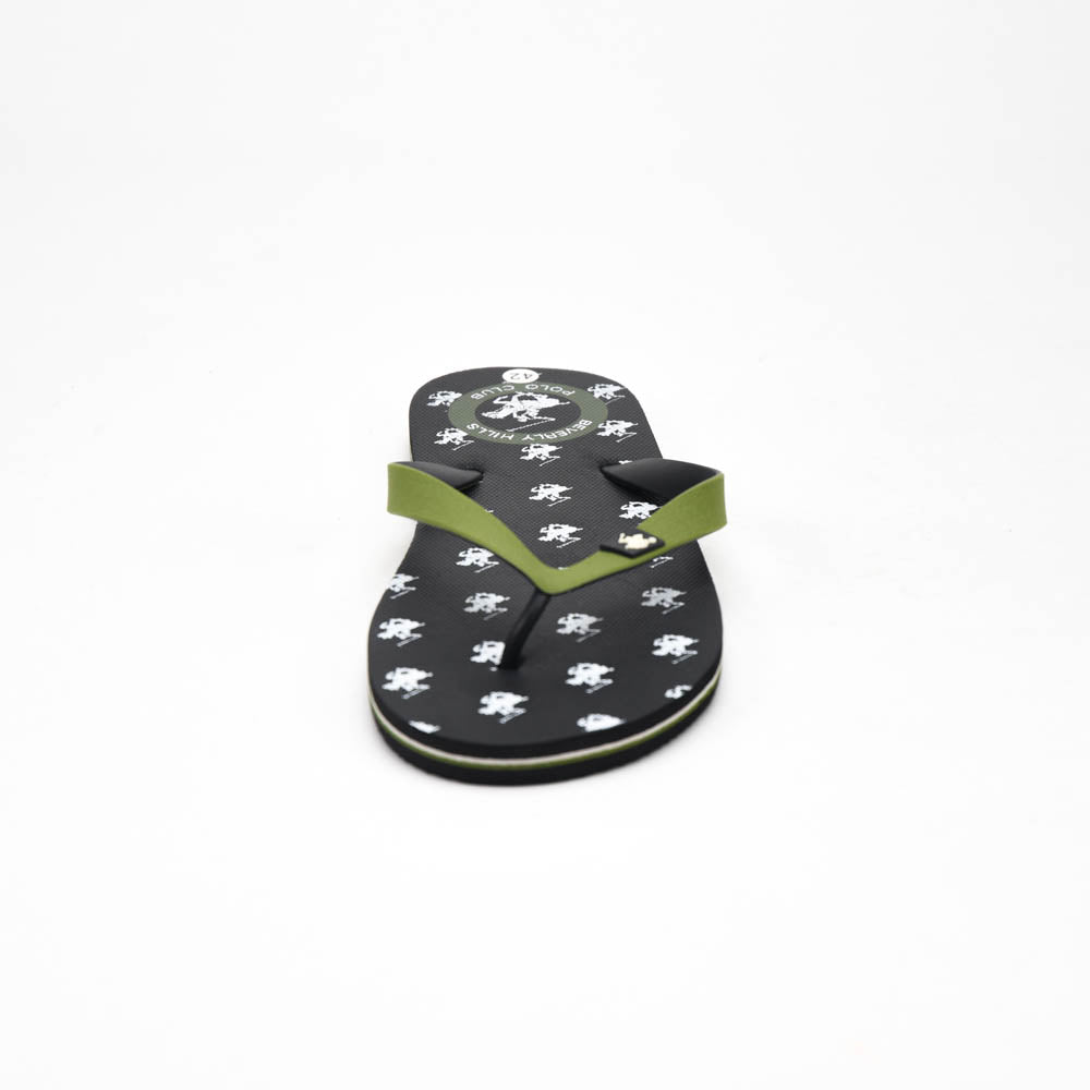Beverly Hills Polo Club Claquettes Logo Imprimé Homme