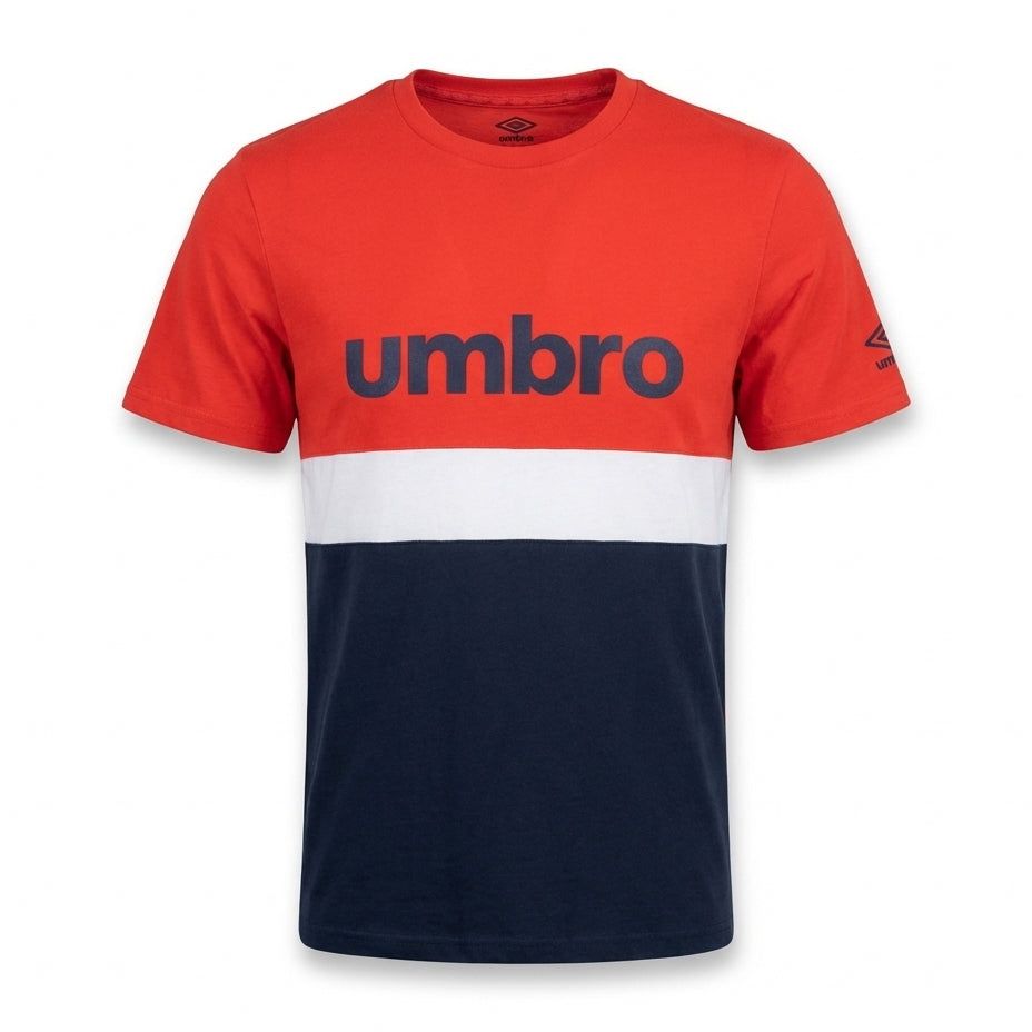 Umbro T-shirt Sportif Tricolore Homme