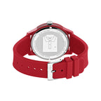 Montre Lacoste Rouge Bracelet Silicone Élégante Unisexe