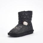 Chicco Bottines Fille Motif Chat Pailletées Confortables