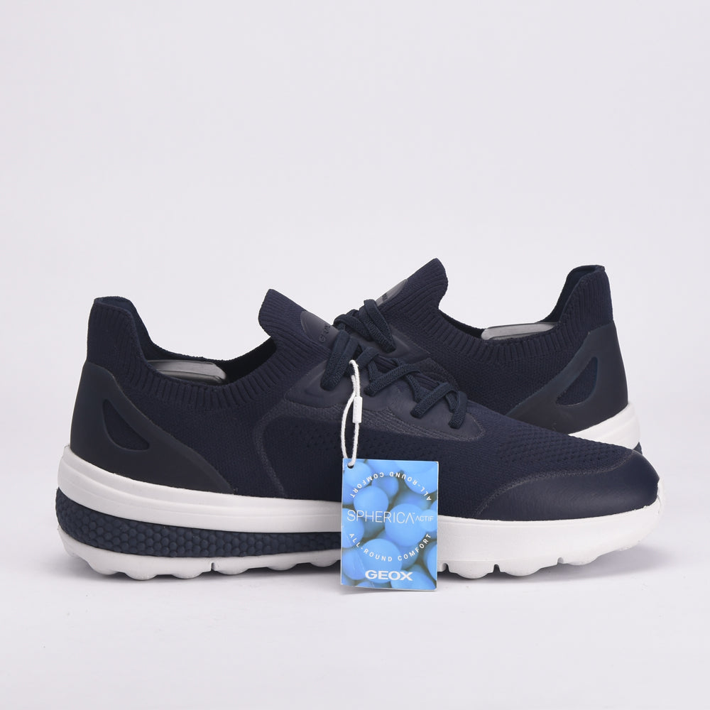 BASKET GEOX U SPHERICA BLEU NUIT ﻿ 3