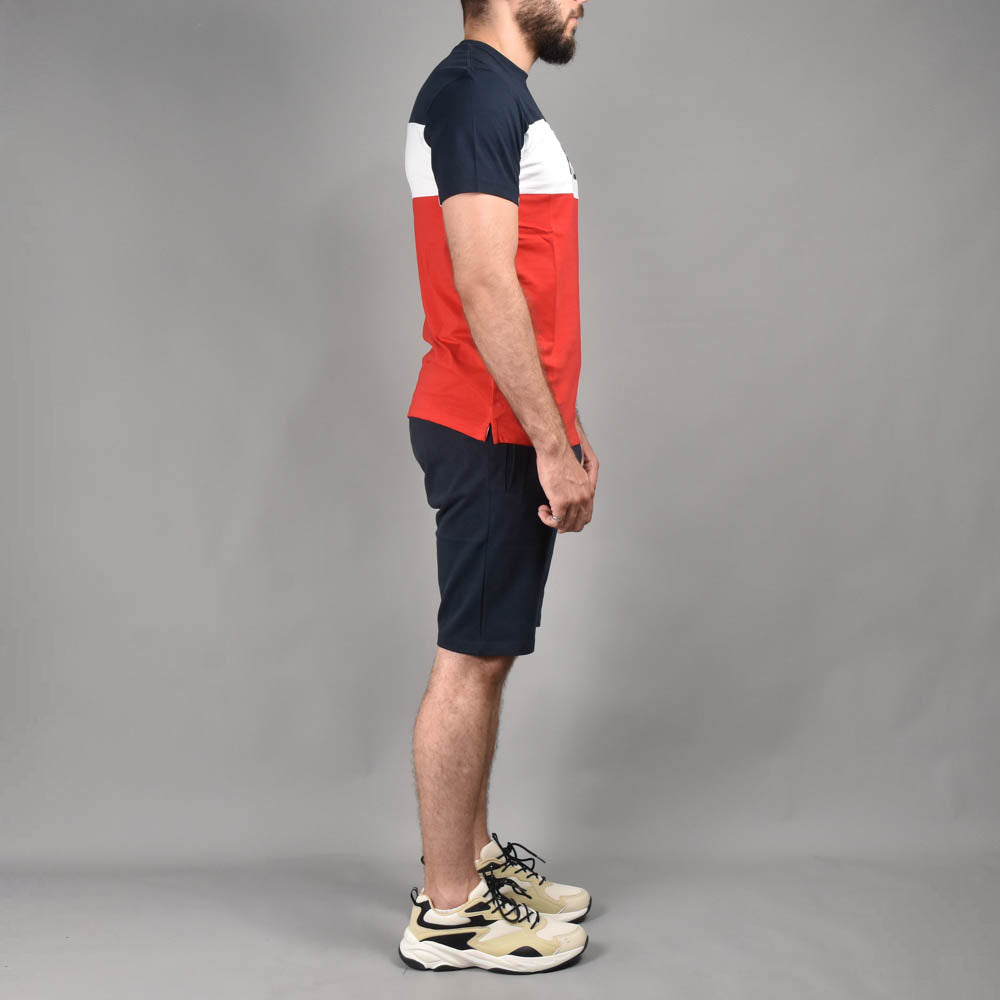 Hardi Ensemble T-shirt et Short Tricolore Homme
