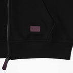 Milano Sweat à Capuche Zippé Premium Homme Noir