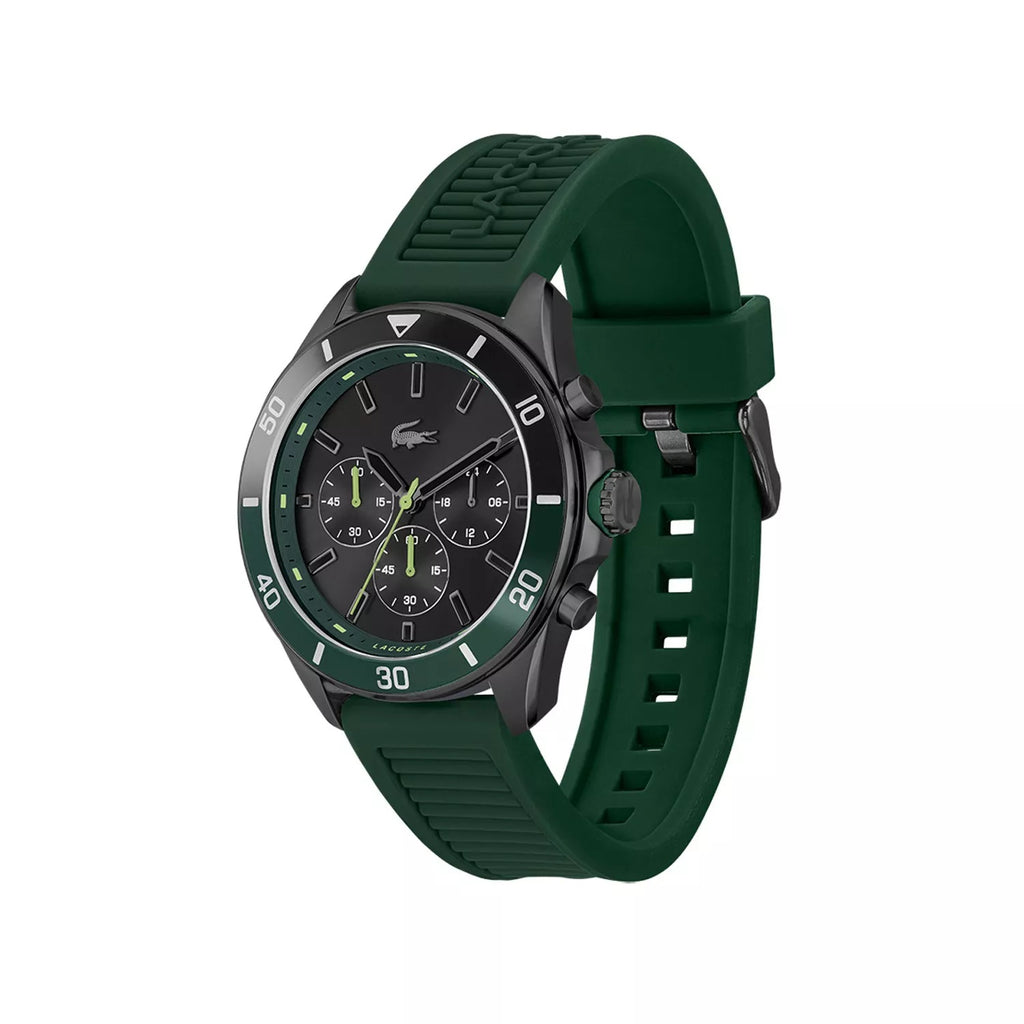 Montre Lacoste Chronographe Sportive Bracelet Silicone Homme