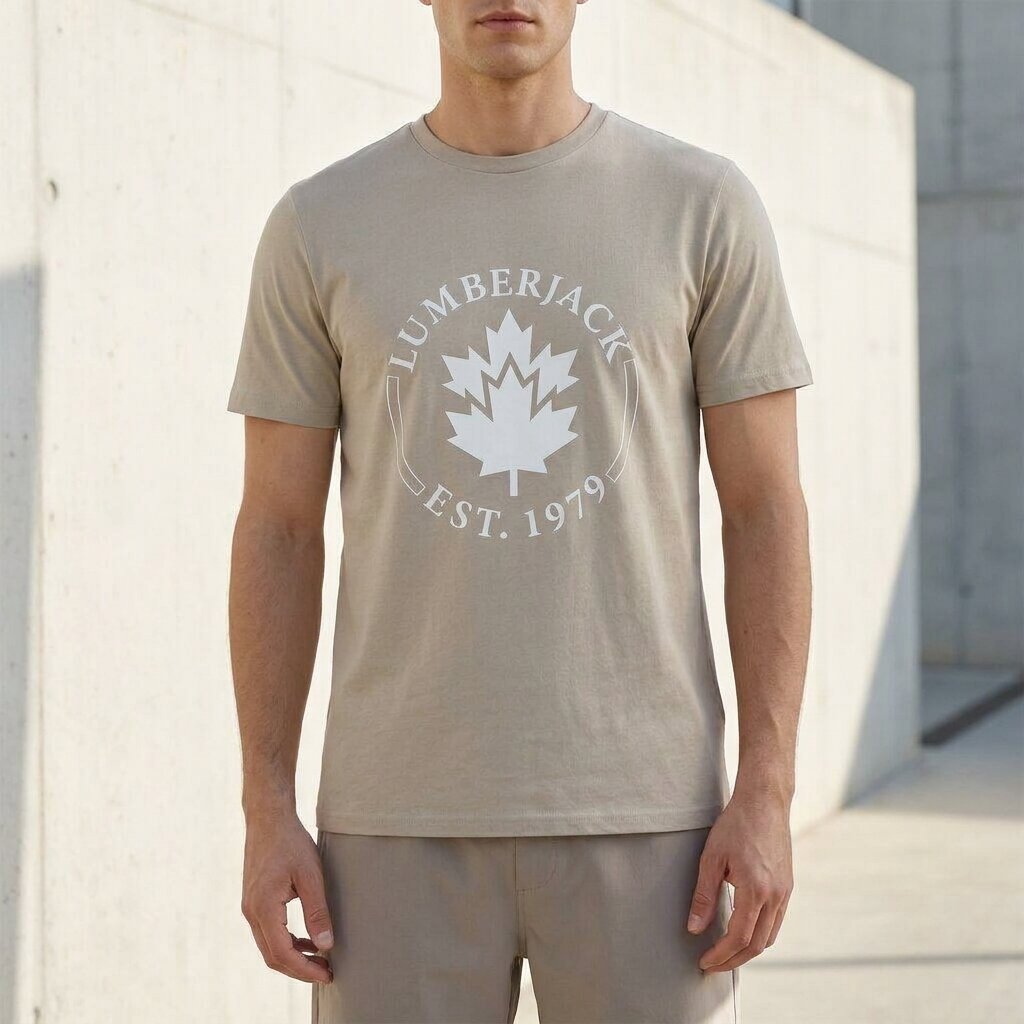 Lumberjack T-shirt Logo Imprimé Homme