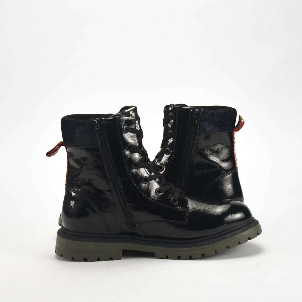 Safety Jogger Bottines Vernies Semelle Crantée Fille