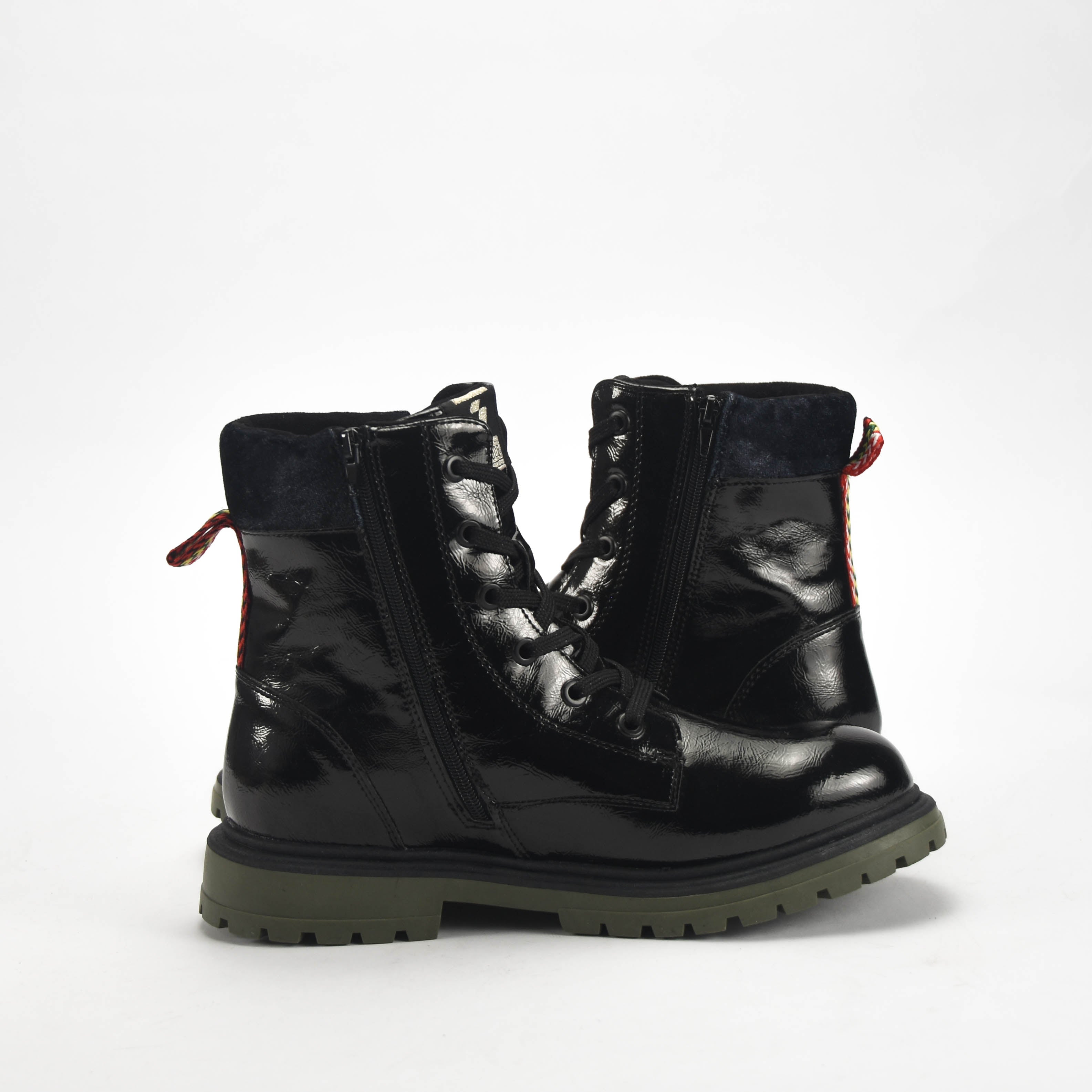 Safety Jogger Bottines Vernies Semelle Crantée Fille