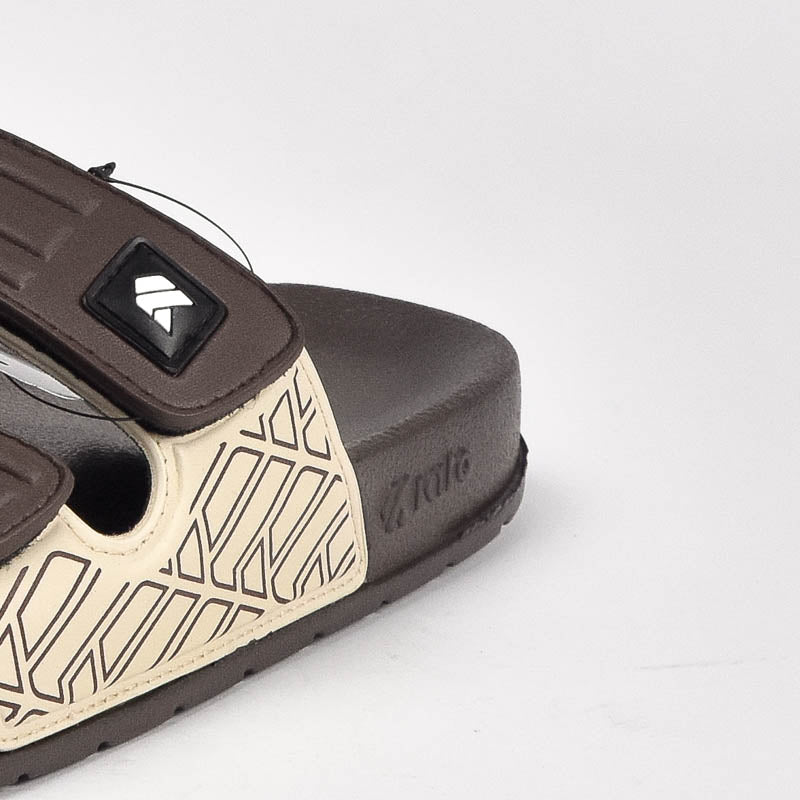 Kito Claquettes Confortables à Scratch Homme