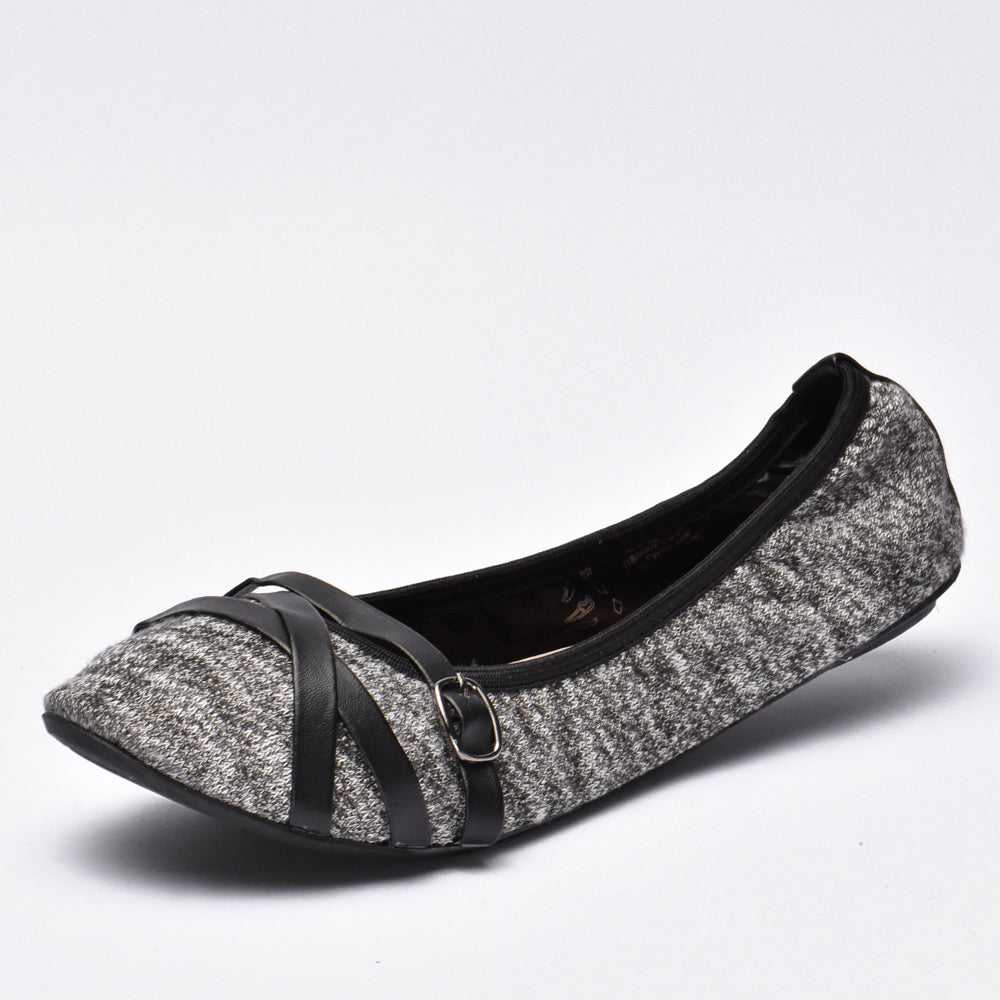 Adrene Ballerines Confortables en Maille Femme