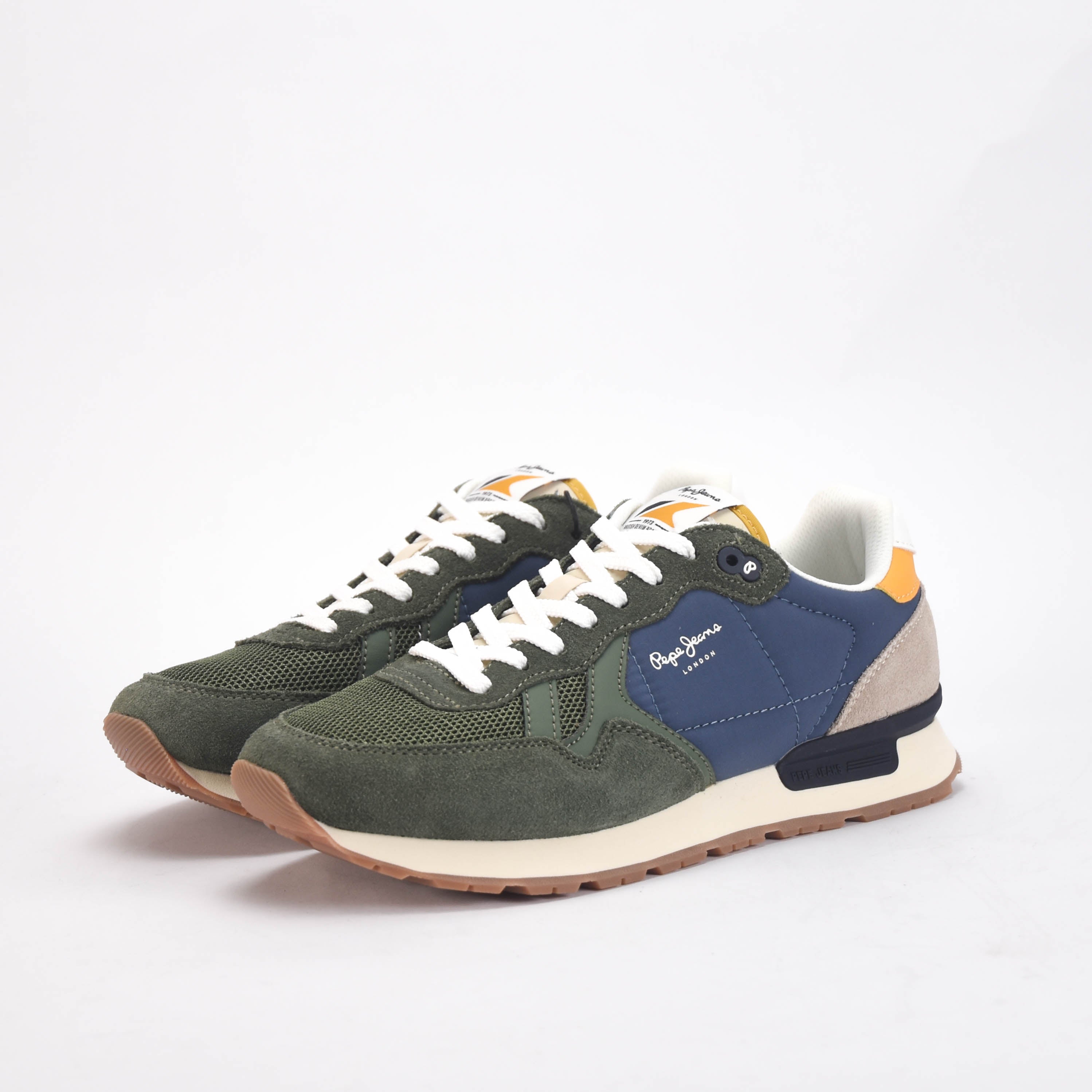 Pepe Jeans Sneakers Rusper Style Rétro Multicolore Homme