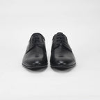 André Chaussures de Ville Élégantes en Cuir Noir Homme