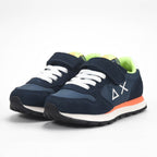 SUN68 Baskets Ally Velcro et Lacets Enfant