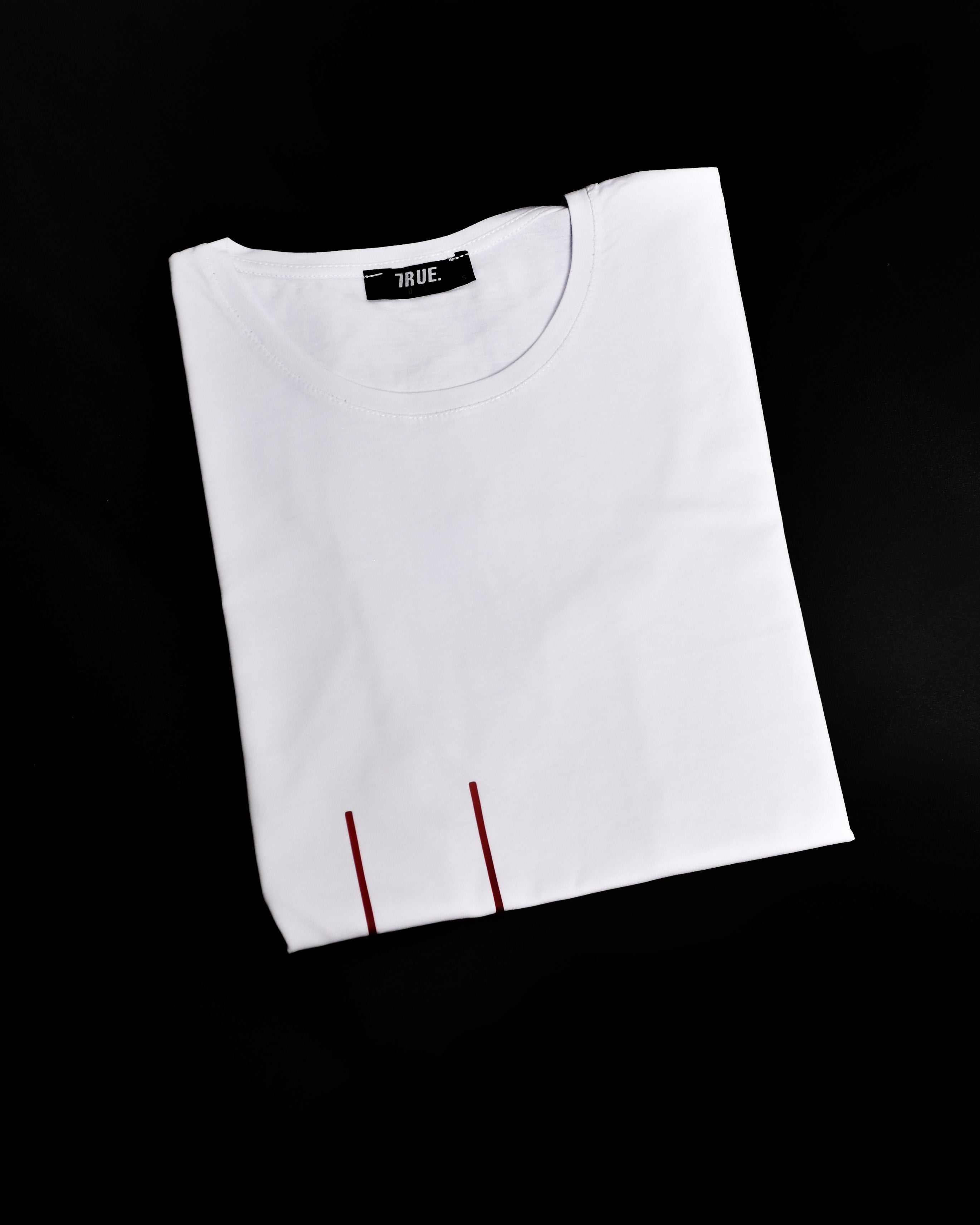 T-shirt BLANC ET ROUGE *NICE*