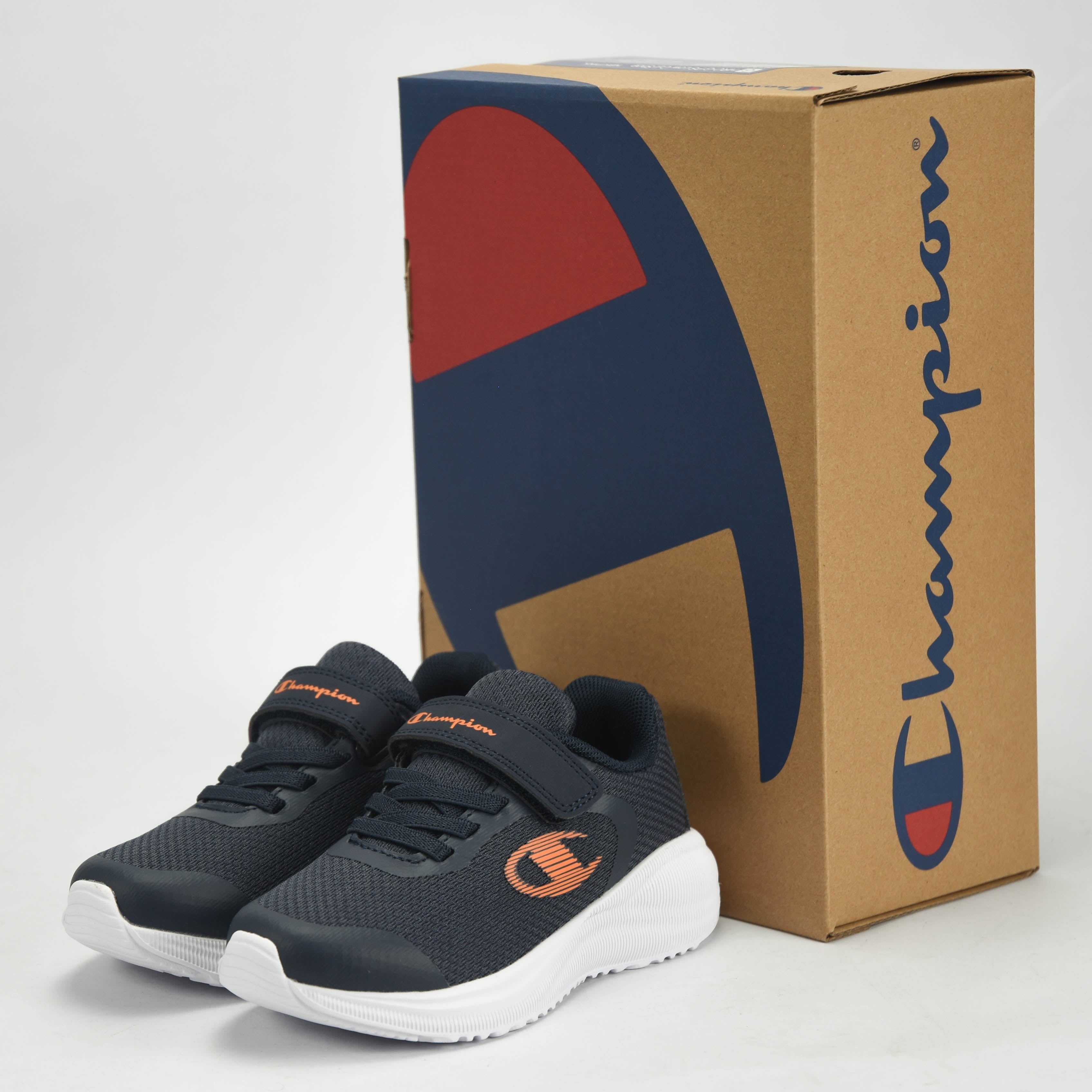 Champion Baskets Légères à Scratch Enfant Bleu Marine