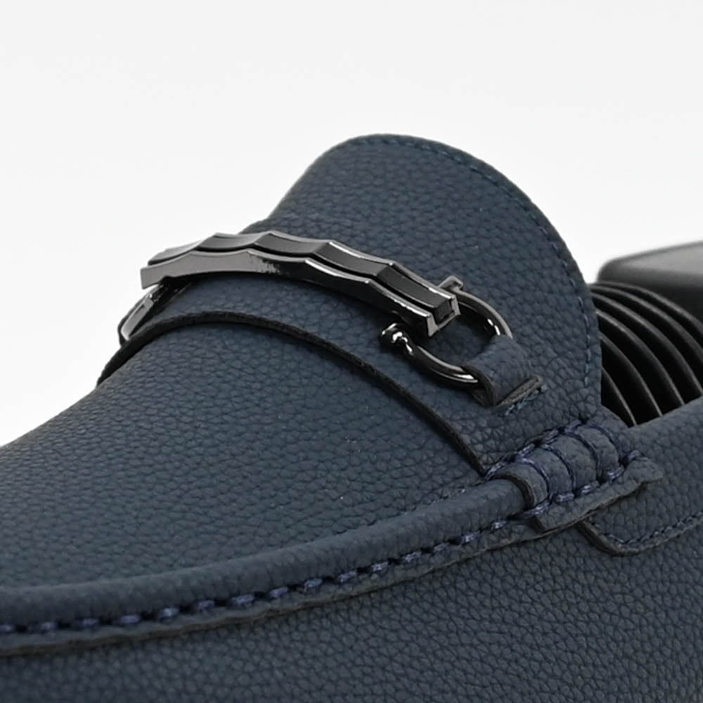 Kimland Mocassins Élégants Bleu Marine Homme
