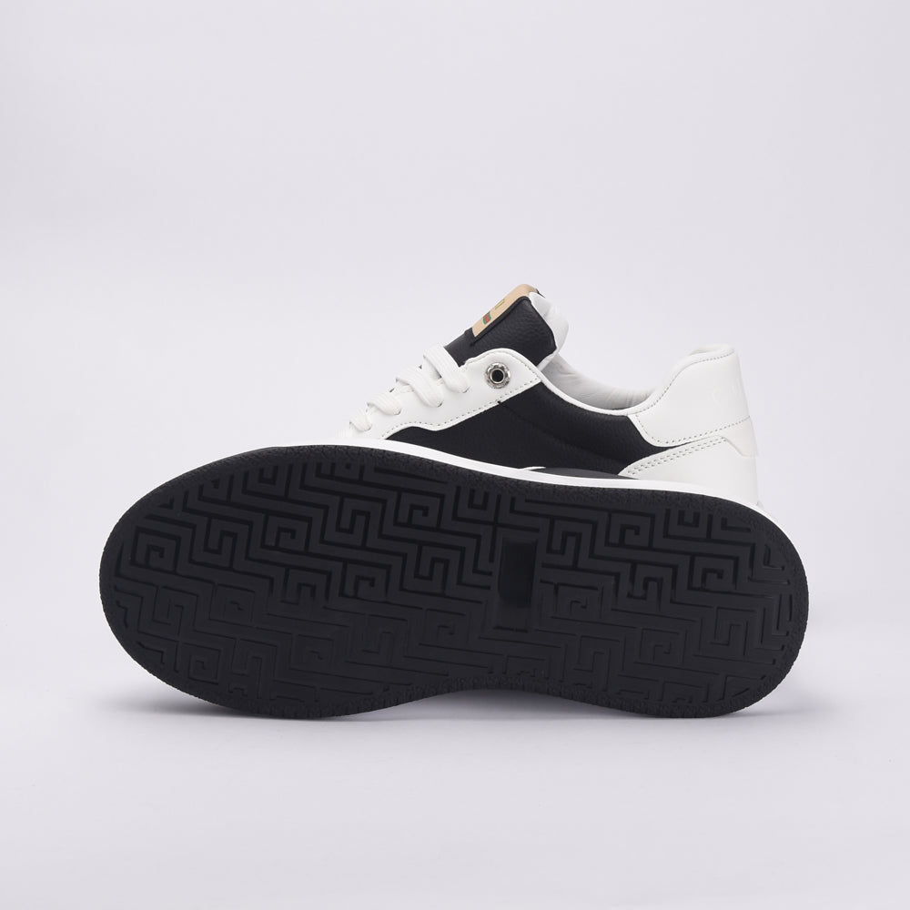 Kimland Baskets Plateforme Bicolores Tendance Femme