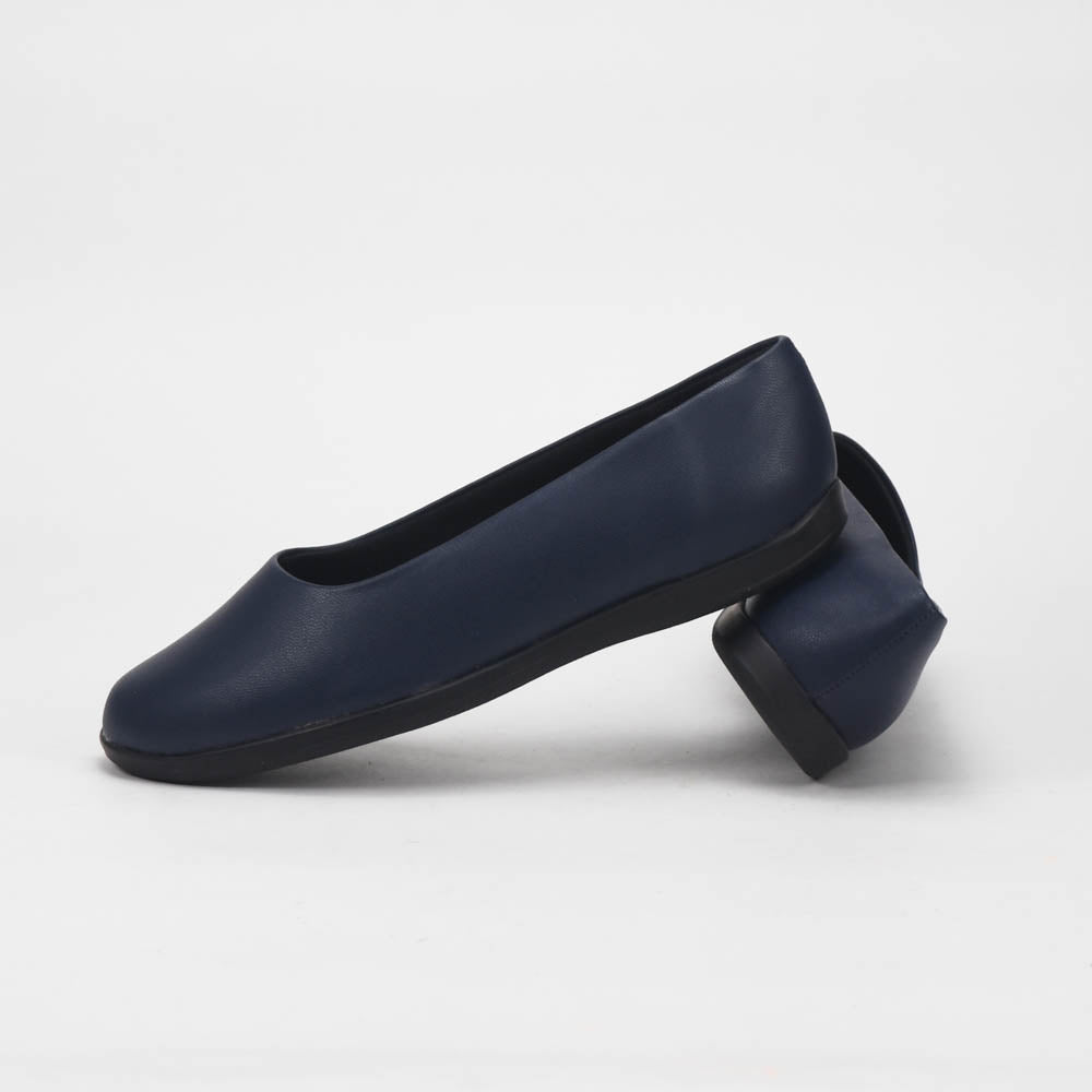 Piccadilly Ballerines Confortables Bleu Marine Femme