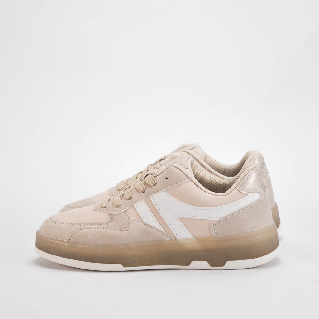 Safety Jogger Baskets Lifestyle Vegan Beige Femme