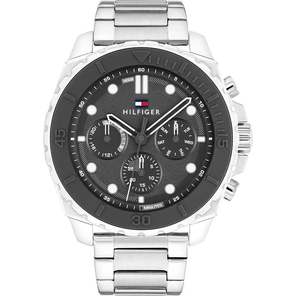 Montre Tommy Hilfiger Chronographe Élégante Acier Homme