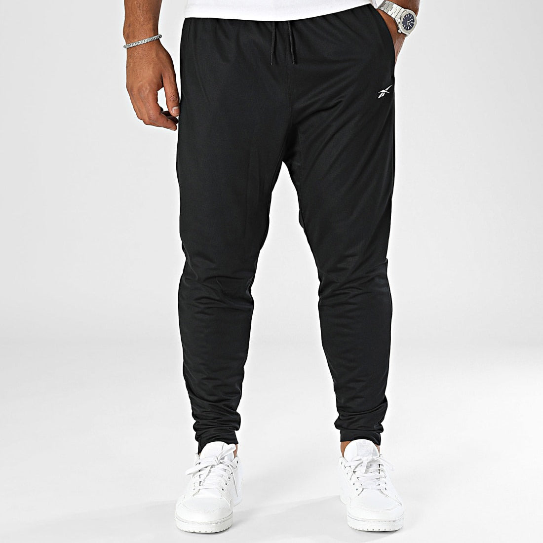 Reebok Pantalon de Jogging Sport Noir Homme