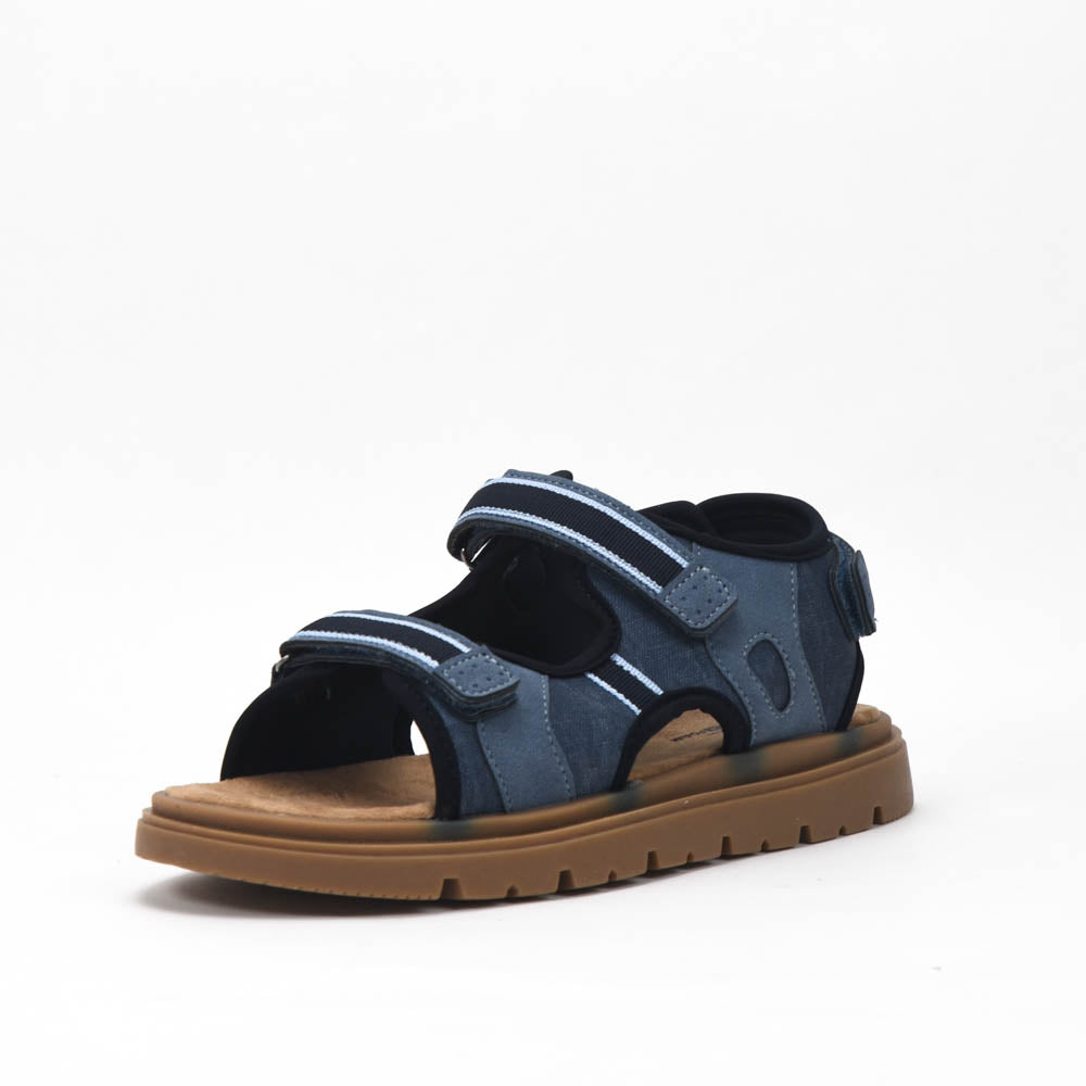Kimland Sandales Confortables Bleu Marine Enfant
