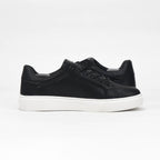 Massimo Baskets Basses Élégantes Noir Homme
