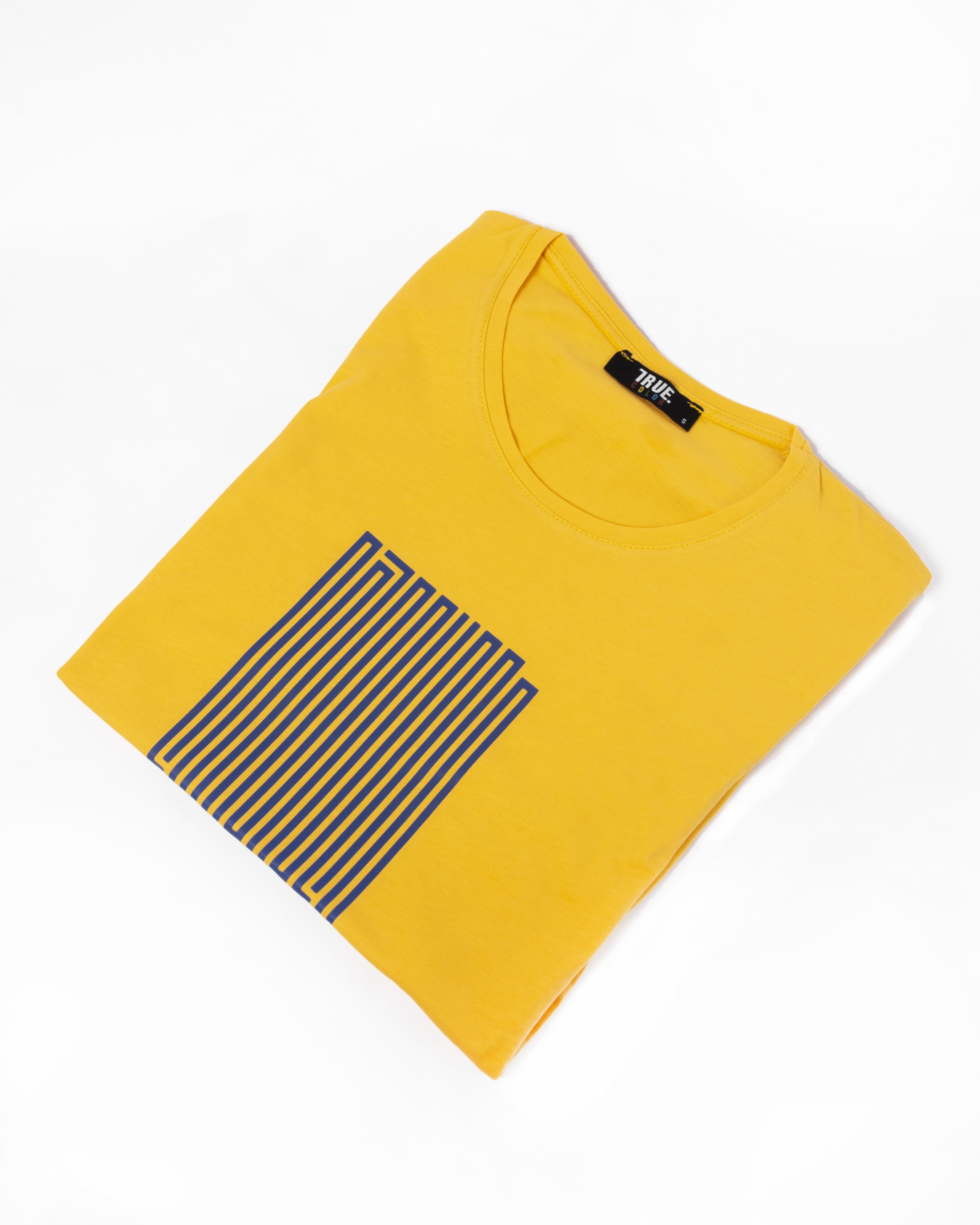 T-shirt JAUNE ET BLEU *LOS ANGELES*