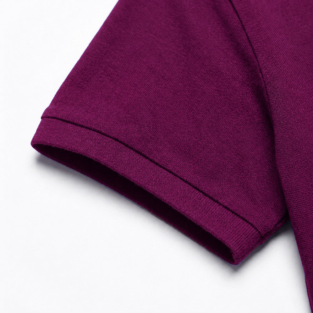 Depart Polo Homme Couleur Violette Élégant