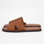 VO7 Mules Décontractées Élégantes Marron Homme
