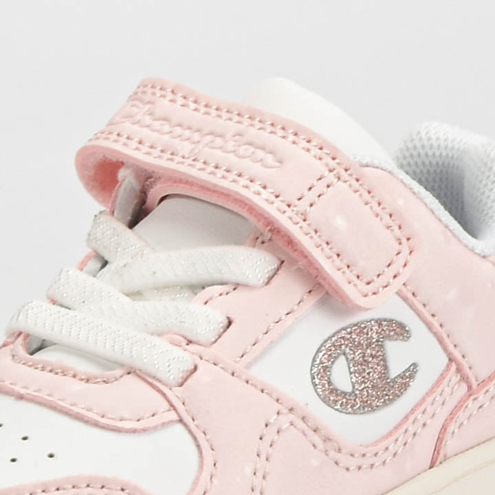Champion Baskets Rebound Platform Rose Bébé Fille