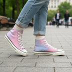 André Baskets Montantes Tie-Dye Pastel Femme
