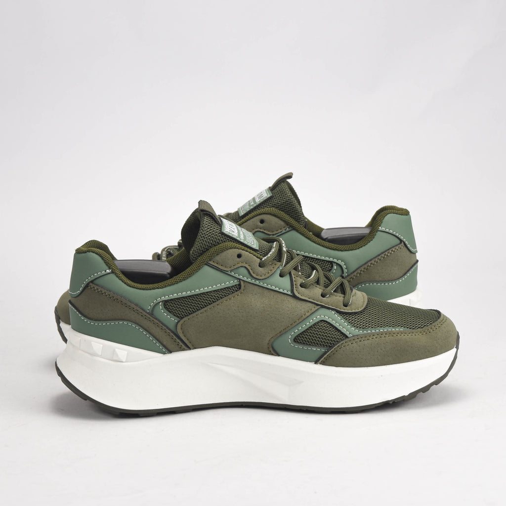 Venom Baskets Lifestyle Respirantes Homme Vert Kaki