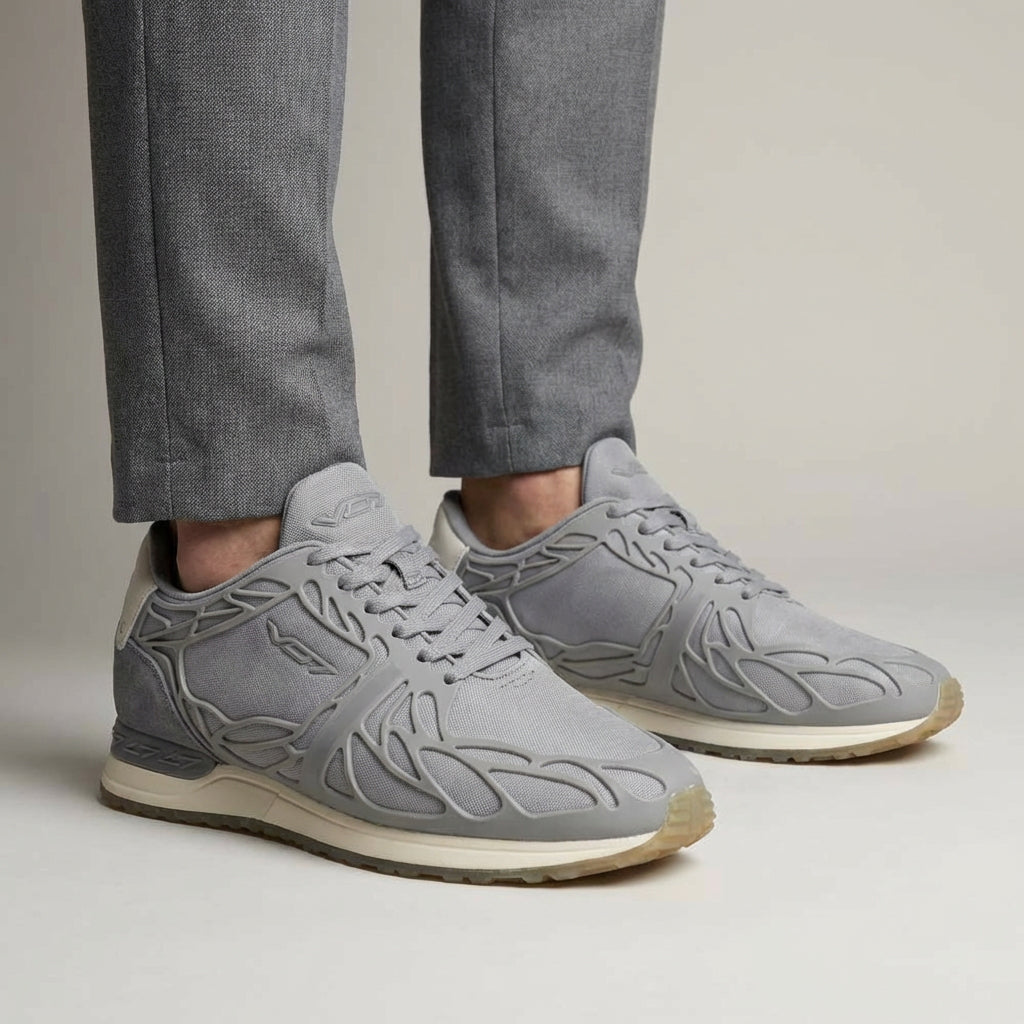 VO7 Sneakers Design Moderne Gris Homme