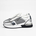 VO7 Baskets Sneakers Design Métallisé Homme
