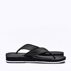 Kito Claquettes Tongs Confortables Noir Homme