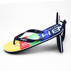 Beverly Hills Polo Club Claquettes Multicolores Confortables Homme