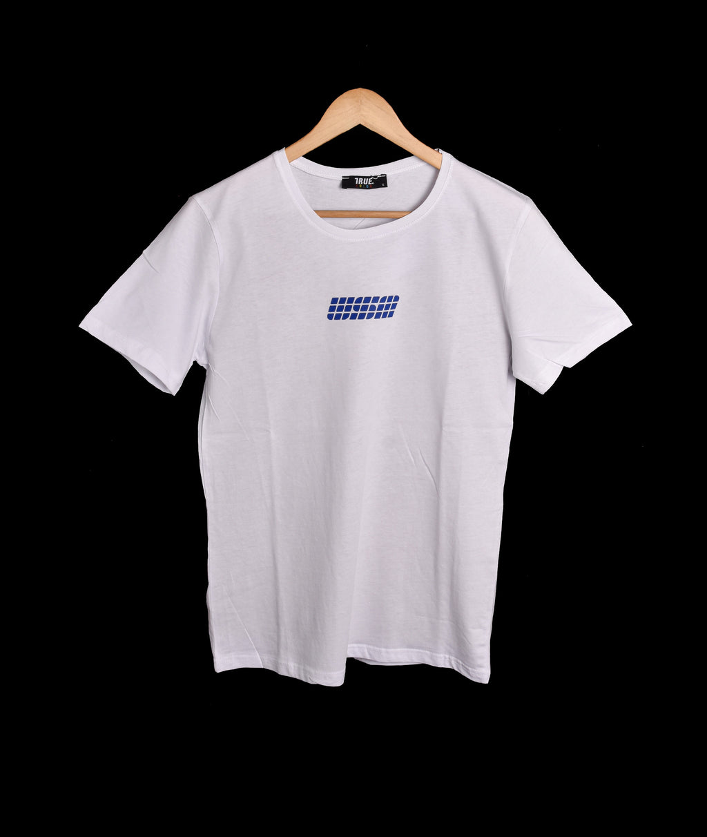T-shirt BLANC ET BLEU *USA*