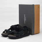 Lumberjack Sandales Confortables Homme Noir