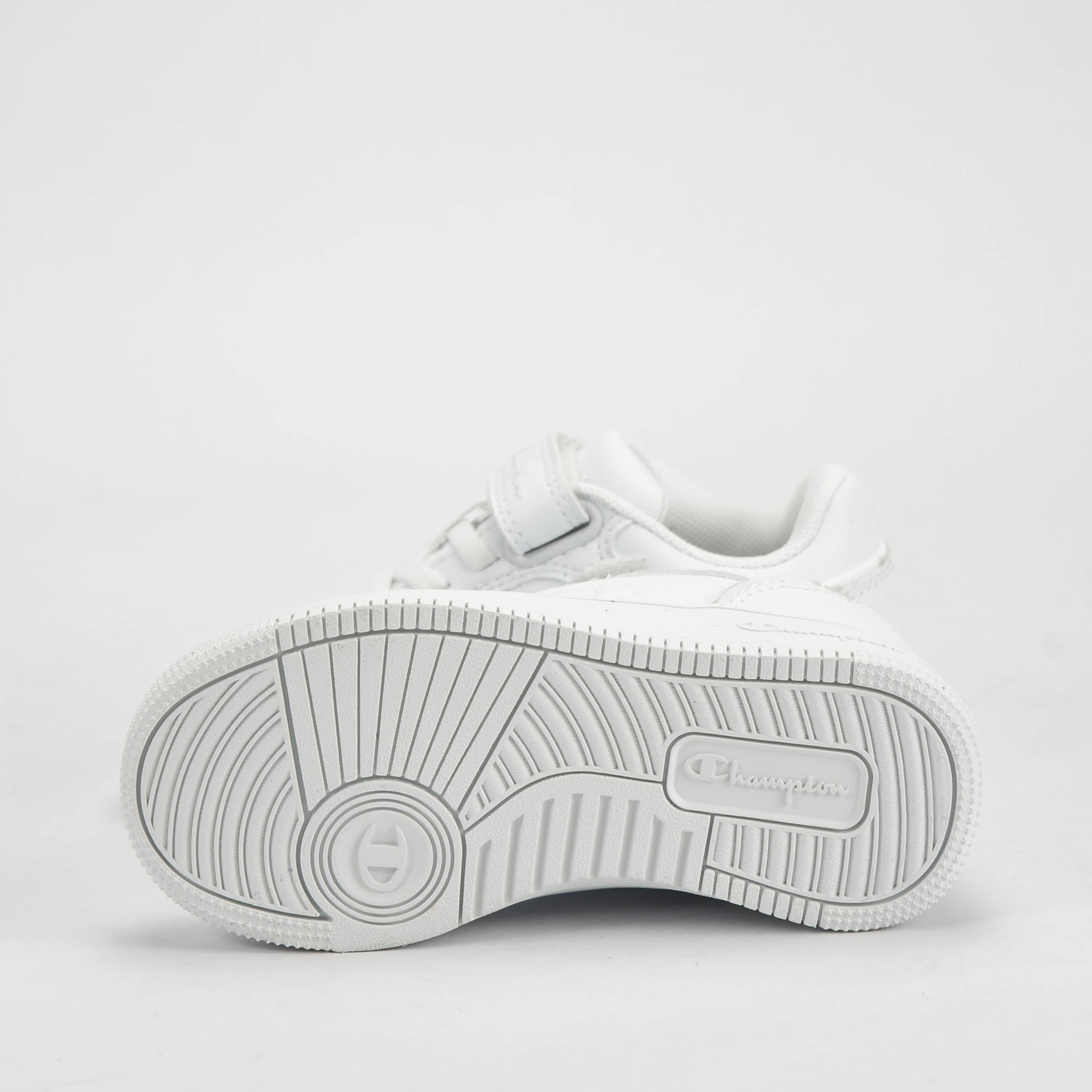 Champion Baskets Basses Blanches à Velcro Enfant