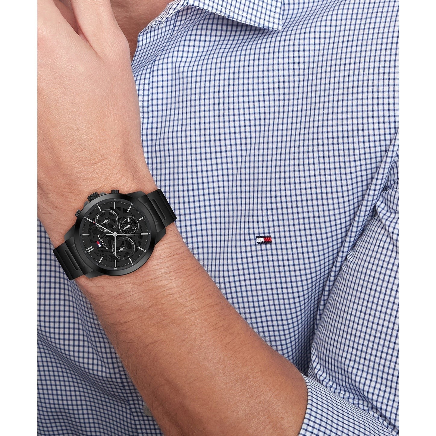 Tommy Hilfiger Montre Chronographe Élégante Homme