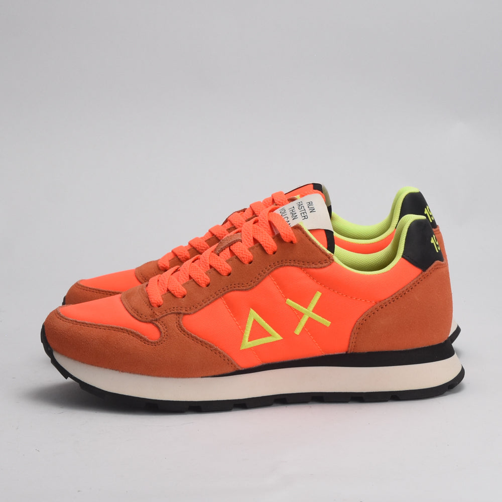 SUN68 Baskets Ally Solid Orange Fluo Homme