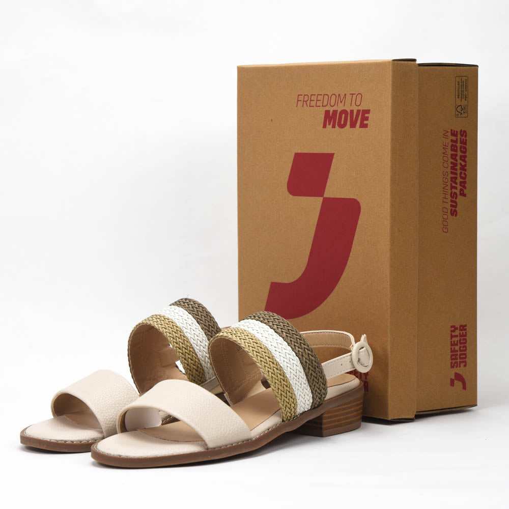Kimland Sandales Tressées Confortables Femme