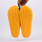 Kito Tongs Confortables Jaunes Homme